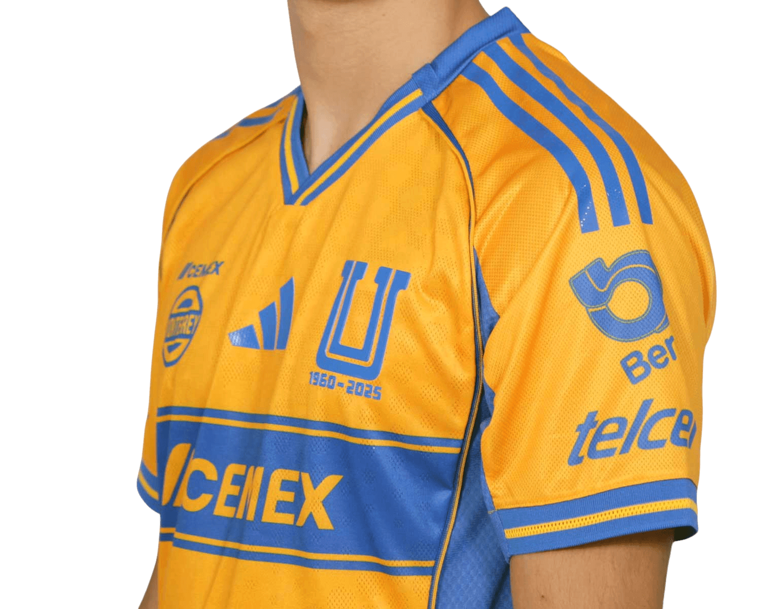 Jersey Tigres Local 25-26 Version Jugador