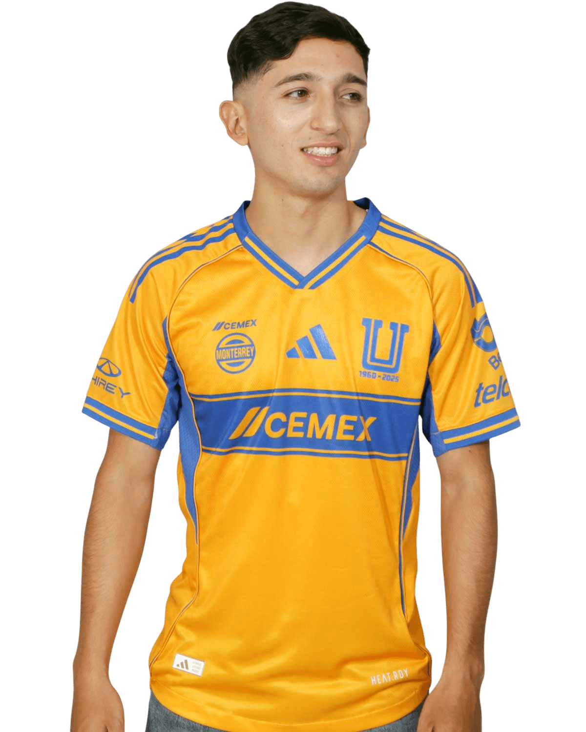 Jersey Tigres Local 25-26 Version Jugador