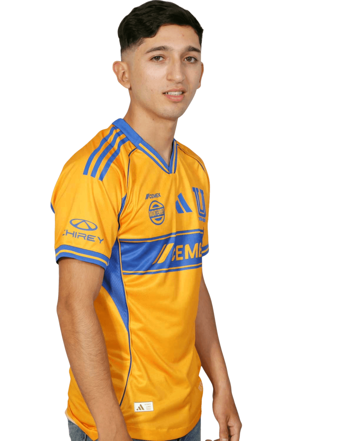 Jersey Tigres Local 25-26 Version Jugador